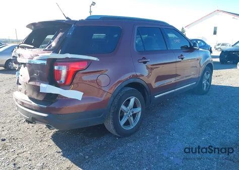 2018 Ford Explorer Xlt from USA, damaged, VIN 1FM5K7D88JGC29426